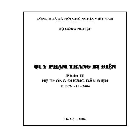 Quy pham tbd phan ii