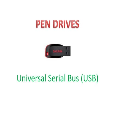 PEN DRIVES | PPTX