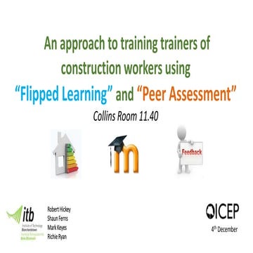 An approach to training trainers of construction workers using flipped learni...