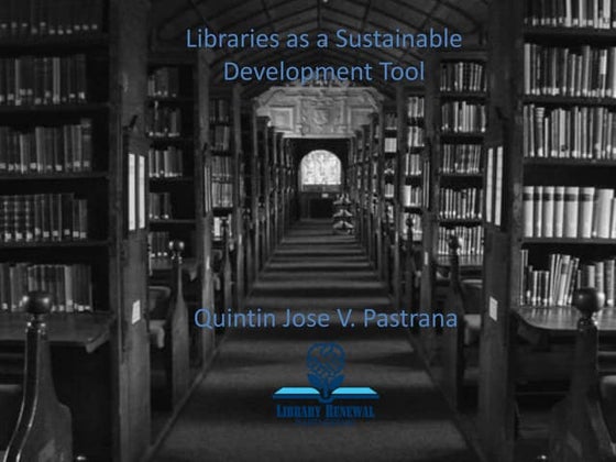 Libraries as a Sustainable Development Tool