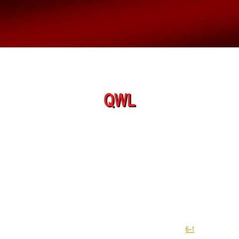 QWL & Job Design -Good for OB Teachers.ppt