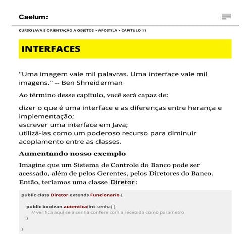 Interfaces POO | PDF