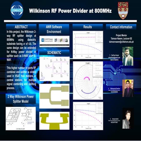 Wilkinson RF Power Divider | PDF