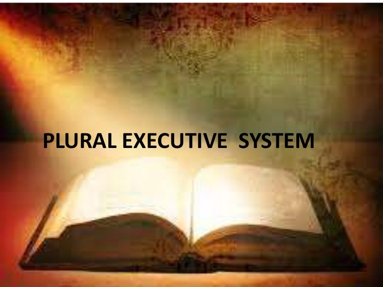 Plural executive system