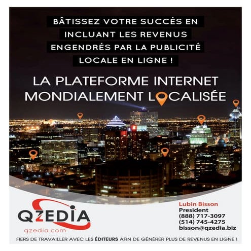 Qzedia: la Plateforme Web Mondialement Localisée