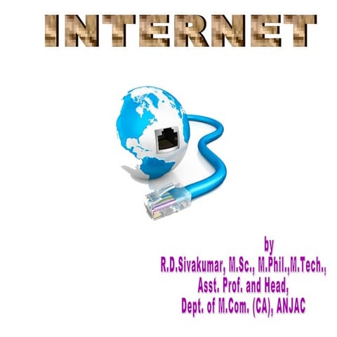 Internet-R.D.Sivakumar