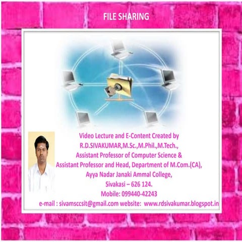 File Sharing-R.D.Sivakumar