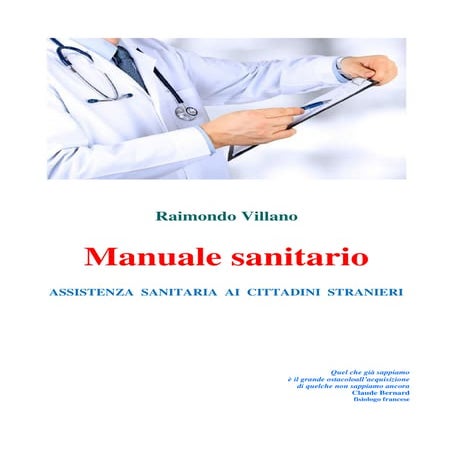 R. Villano - Assistenza sanitaria a cittadini stranieri