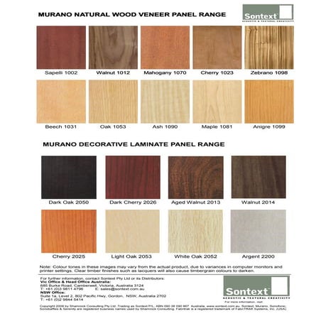 Murano Decorative Finishes | PDF