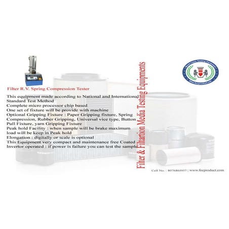 R.V Spring Compression Tester | PDF