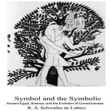 R.a.schwallerdelubicz ancient-egypt-science-and-the-evolution-of-consciousness