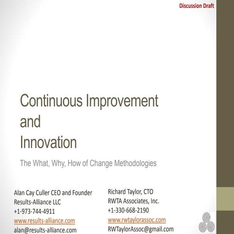 R a ci & innovation