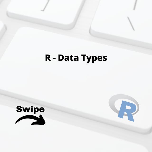 R data types | PDF