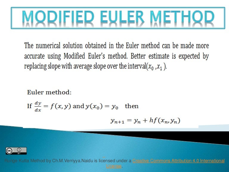 Runge Kutta Method