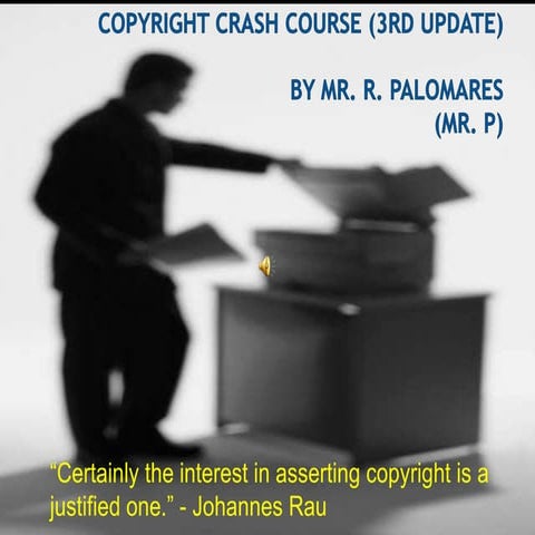 R. palomares's copyright crash course updated from chapter 5,6,7 readings
