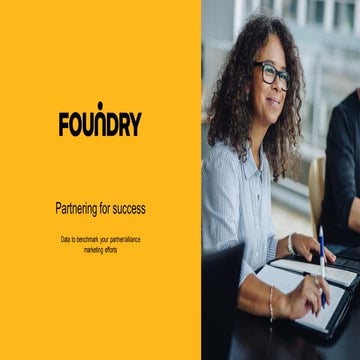 Foundry Partner Marketing Research 2020