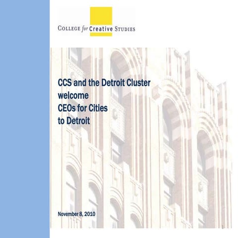 RIck Rogers, College for Creative Studies