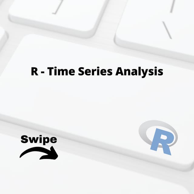 R   time series analysis