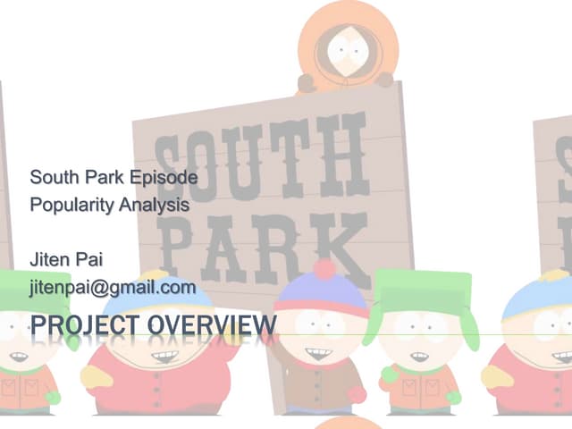 R003 jiten south park episode popularity analysis(NYC Data Science Academy, D...