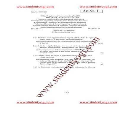 12302 Basic Electrical And Electronics Engineering | PDF