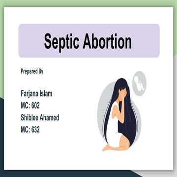  Septic abortion