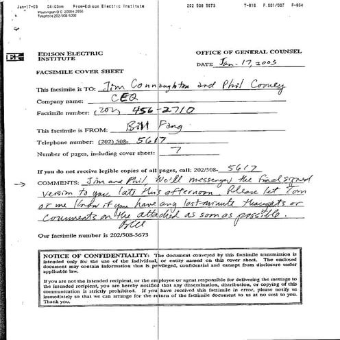 Letter from National Mining Association 1.6.03