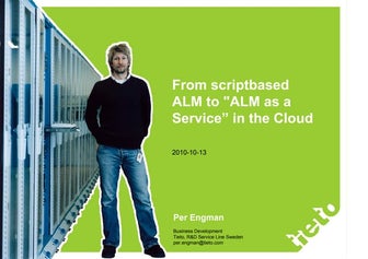 IBM Rational - Från skriptbaserad ALM till "ALM as a Service" och ALM i Cloud...