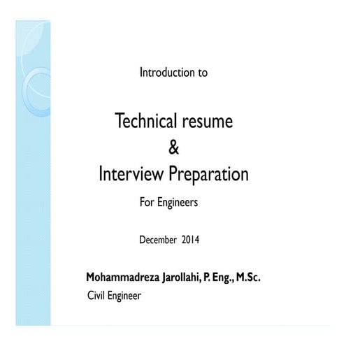 R2 technical resume & interview preparation