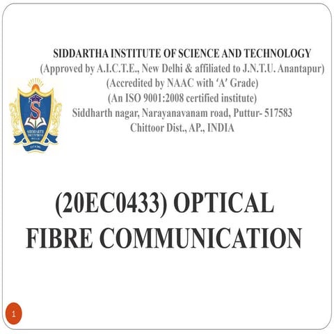 transmission characteristics of fiber cable