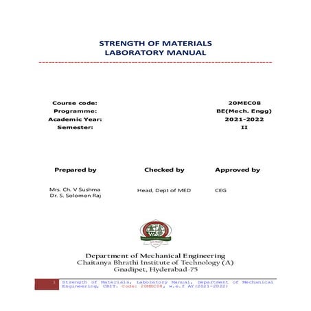Bars with variable cross sections subjected to axial loads 2 | PDF