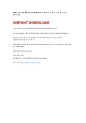 Chevrolet Venture Repair Manual 1997 2005