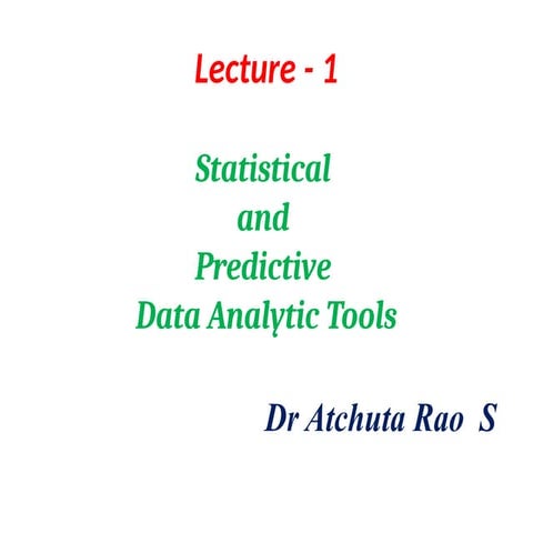 Statistical Predictive tools for time series data.pptx