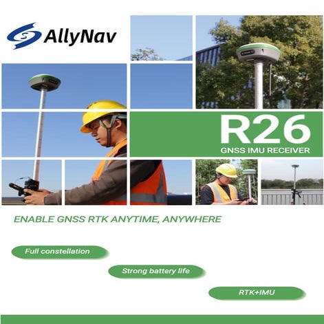 R26 GNSS IMU Receiver - All-in-One Design with RTK+IMU | PDF