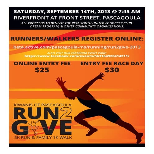 Run 2 Give 5k