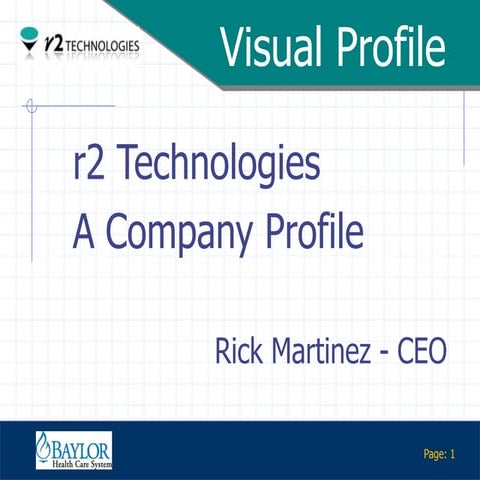 r2 Tech Visual Profile - slide share briefing