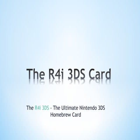New users guide to setting up wood r4 | PDF