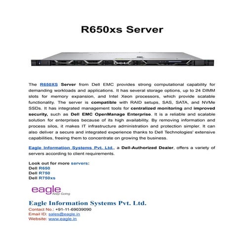 R750 Server | PDF