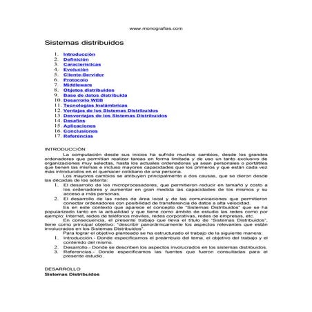 DISEÑO DE SOFTWARE DISTRIBUIDO
