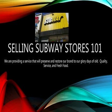 Subway Management Training Cert | PDF