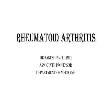 Rhematology medicine presentation. .pptx