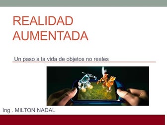 Realidad Aumentada -Innovación 