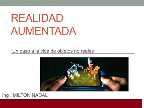 Realidad Aumentada -Innovación 