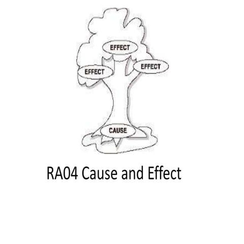 Logical reasoning cause and effect | DOCX