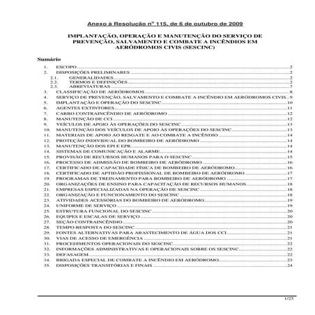 Anexo - Resolução 115 - ANAC