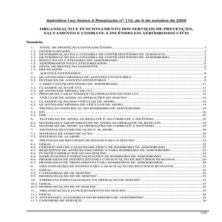 Apendice I - Resolução 115 - ANAC