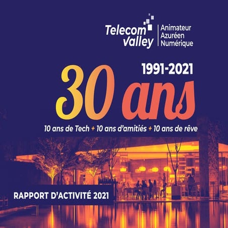 Rapport d'activité 2021 - Telecom Valley