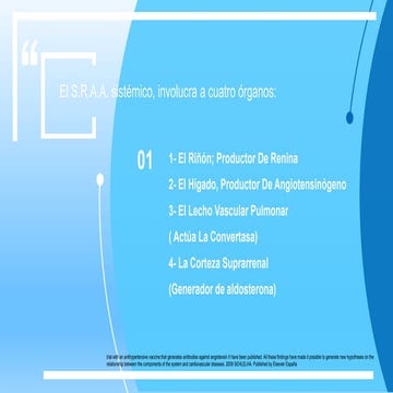 cap 26 Sistema renina y angiotensinaaaaa | PPTX