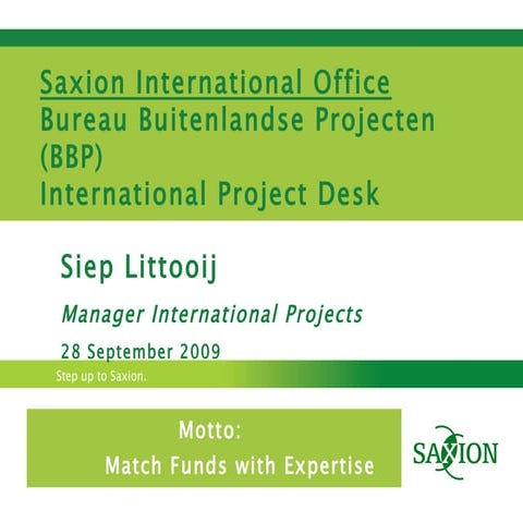 Projecten Functies 21 01 2010