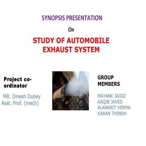 Automobile exhaust System