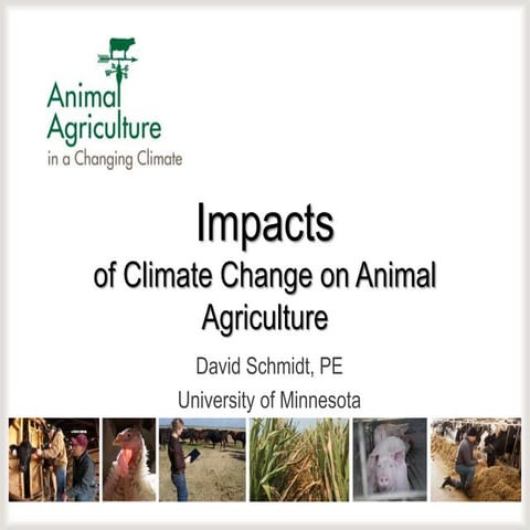 Impacts of Climate Change on Animal Agriculture
